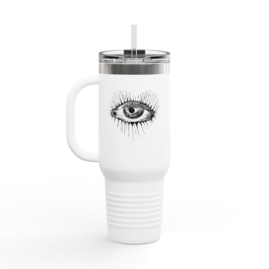 Eye- Insulated Travel Mug, 40oz